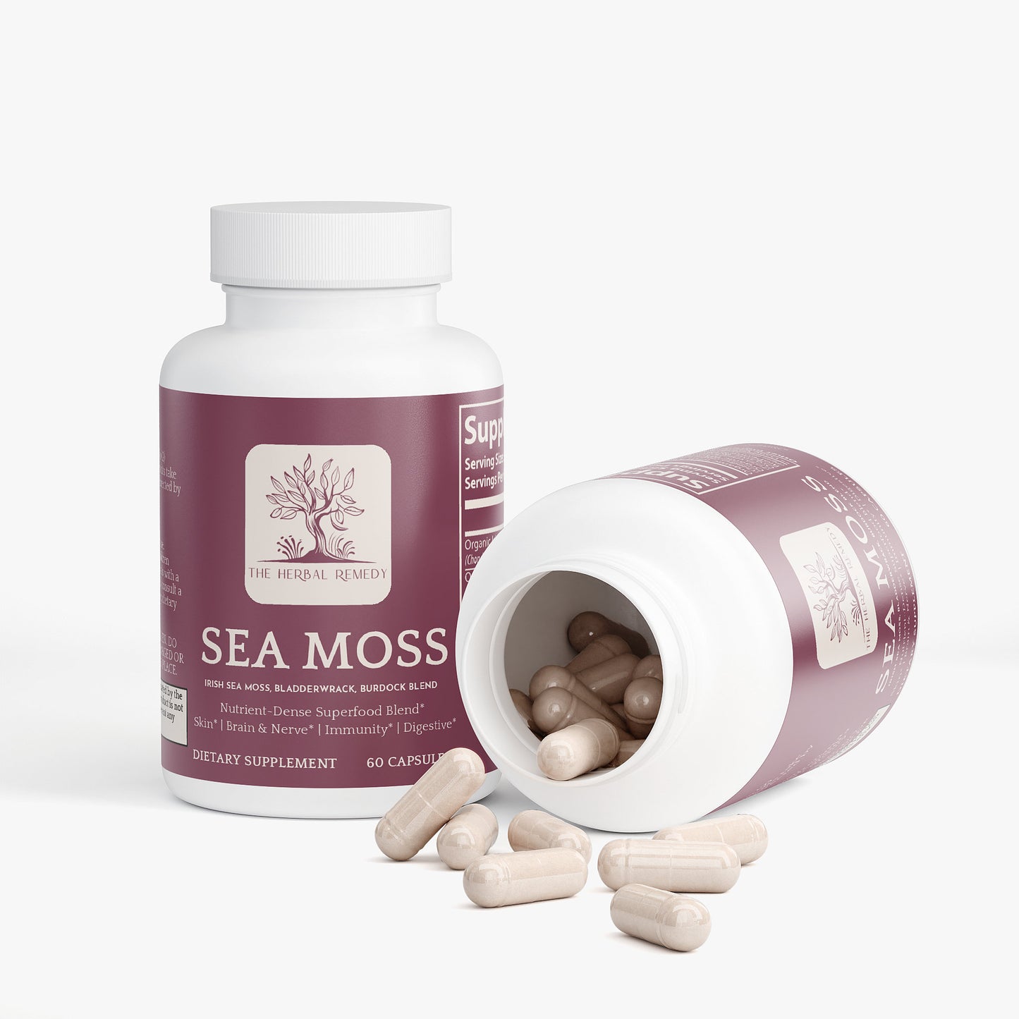 Irish Sea Moss with Bladderwrack & Burdock Root
