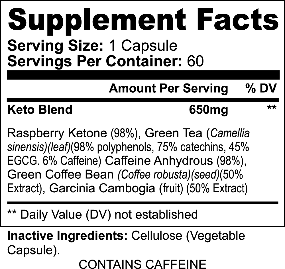 Keto-5 Fat Burner Blend